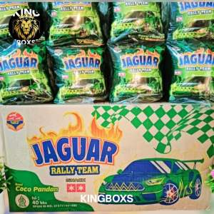 Snack Chiki Jaguar Rasa Cocopandan Isi 40 Pcs Termurah