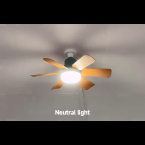 40W Ceiling Fan with Light E27 3 color light adjustable 3 speedwind speed silent with remote control
