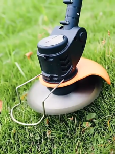 Portable Grass Cutter Cordless Lawn Mower 48V/24V/12V Rechargeable Lithium Battery Adjustable lawn mower Multifunction Home grass trimmer grass cutter