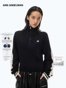 ANN ANDELMAN | Sport Wool Knit Sweater Pullover