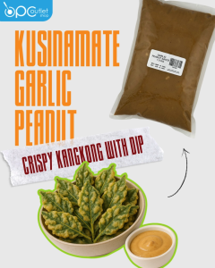 Kusinamate Garlic Peanut Sauce 1.5kg - A flavorful and rich sauce combining roasted garlic and peanut perfect for savory noodle dishes or dipping.