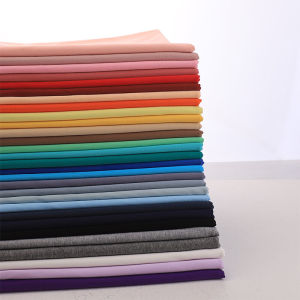 Modal Lycra Pure Cotton Stretch T-shirt Fabric Natural Baby Breathable Summer Thin Fabric Xinjiang Cotton Knitted Fabric
