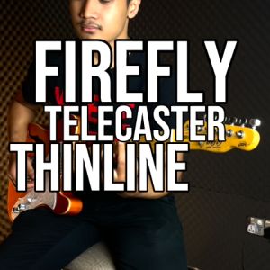 Firefly FFTH Thinline Telecaster Semi-Hollow Electric Guitar with bag ( FF TH / Semi Hollow )