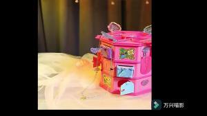 Intelligent Princess Surprise Magic Book Jewelry Pretend Play Toy