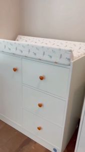 ตู้เปลี่ยนผ้าอ้อม ตู้เก็บของ พร้อมเบาะแบบเคลื่อนย้ายได้(Diaper Changing Cabinet with Cushion)