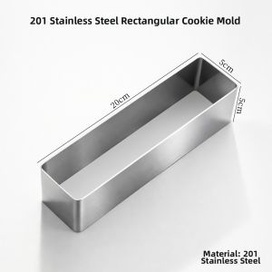 Vinland | High Raised Rectangular Mousse Mold 6 inches