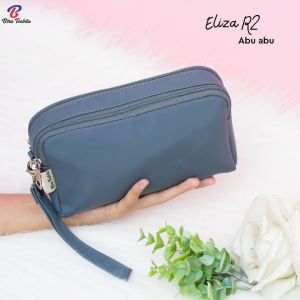 Dompet Eliza R2 By Biru Tsabita Dompet Panjang 2 Ruang Resleting Besar