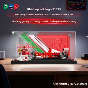 POP BRICKS | Hộp Hiển Thị và Lưu Trữ Có Đèn