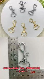 Aksesoris Tas Ring Kaitan Kaka Tua PREMIUM - 15 cm (A) - Aksesoris Tas (IMPORT)