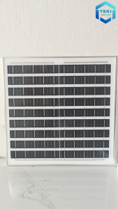 TẤM PIN NĂNG LƯỢNG MẶT TRỜI MONO 9V 15W 35x35cm - TEKI