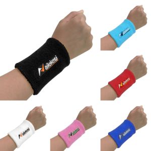 ปลอกรัด ข้อมือ ซับเหงื่อ นอกจากวิ่ง ระบายอากาศ 2ชิ้น แพ็คคู่ 07-J