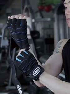 1 Pair Gym Gloves Sports Exercise Weight Lifting Training Fitness Workout Motorcycle Cycling Glove Outdoor Sports