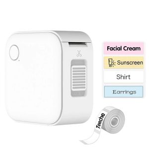 Mini Portable Mini Printer Label Maker Machine Small Label Maker Templates & Waterproof Labels Smart App for Home/School/Kitchen