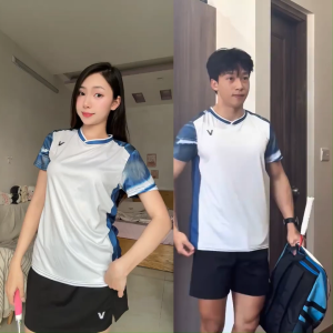 Áo Cầu Lông Quần Cầu Lông Bộ Cầu Lông Nam Nữ Chuyên Nghiệp Vải Thoáng Khí A832 - V Badwear