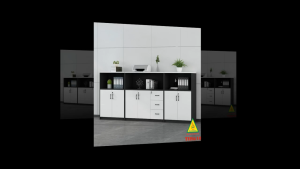 Tủ Hồ Sơ Dạng Thấp Tủ Tài Liệu Văn Phòng Gỗ MDF THS610 - Nội Thất Lắp Ráp Viễn Đông
