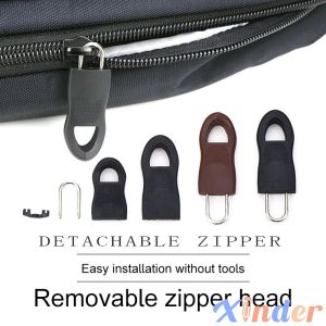 ✨Xinder✨Tool Free Detachable Zipper Head Suitcase Bag Schoolbag Coat Shoes Boots Rubber Zipper Tab