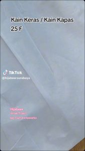 Kain Keras 50F Pelapis Tas dan kain untuk Kerah PER METER