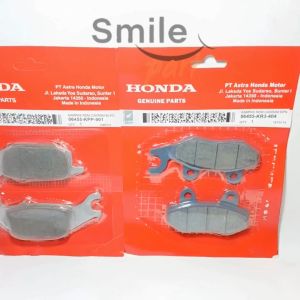 KAMPAS REM PAKET DEPAN BELAKANG SUPRA X 125 DOUBLE DISK CS1 CAKRAM SUPRA X 125 BLADE FI SUPRA X 125