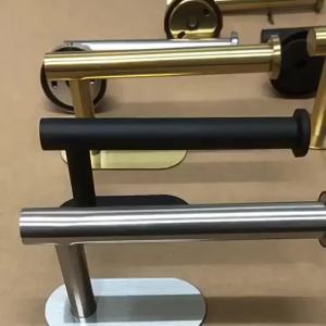 1/2pcs Stainless Steel Baseball Cap Hanger - Wall Mounted Hat Organizer With Punch-Free Design