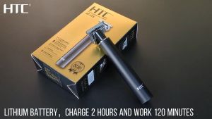 Alat Cukur Rambut Trimmer HTC AT-115 ABS Men USB Cordless Professional Hair Trimmer