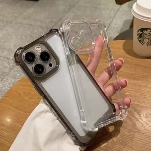 Phone Case For Vivo Y18 Y28 Y20i Y15s Y12s Y17s Y36 Y35 Y30 Y50 Y27s Y22s Y21t Y33s Y76 5G 4G Shockproof Clear Camera Protection TPU Plating Frame Cover Casing