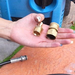 2 ชิ้น KOSSO (Quick 1/4 นิ้ว) ชุดข้อต่อหัวฉีดน้ำแรงดันสูง PRO ข้อต่อก๊อกน้ำทองเหลือง หัวต่อแบบเร็ว ข้อต่อขนาด G ข้อต่อทองเหลือง คอปเปอร์น้ำ Coupler ข้อต่อ FSA 49-GX