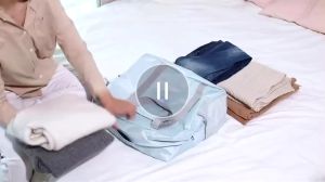 Travel Foldable Luggage Bag Large Capacity Waterproof Clothing Storage Folding Bag Duffle Bag 1257