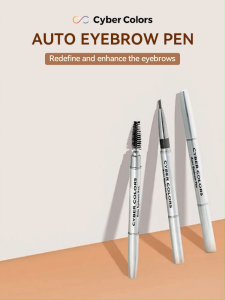 CYBER COLORS Waterproof Long-Lasting Auto Eyebrow Pencil Natural Tint Eyebrow Brush