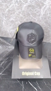 Topi Baseball Kulit Sintetis Pria Wanita Premium Ori Streetwear Fashion | Adjustable Strap