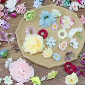 20/40/60/80/100Pcs Mini Artificial Rose Flowers Head for Home Decoration Birthday Party DIY Wedding Decor Garland Gift Accessory