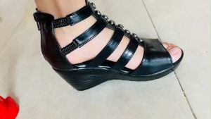 E1110 - Giày Elisa mùa hè phối đinh