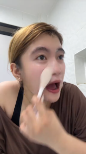 Double Head Silicone Face Mask Brush Face Massage Cleaning Brush DIY Mud Film Scraper Face Care Tool Face Cleansing Face Brush