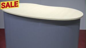 เคาเตอร์ต้อนรับไซส์มินิ Counter Bar สำหรับโต๊ะบูธ - เคาน์เตอร์แสดงสิ้นค้า ประกอบเดียวกัน เคาน์เตอร์สำหรับโต๊ะเค้าเตอร์