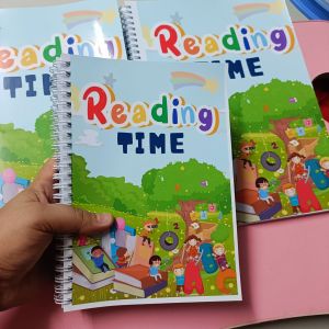 Reading Time CVC Worksheets Short Vowels Reading Practice Workbook