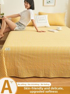 MINGSHA | Thick Pure Cotton Bed Sheet