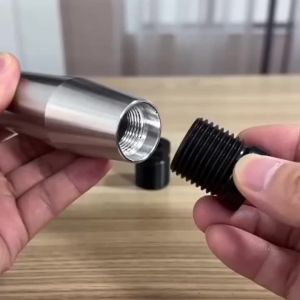 3Pcs/set Adapter Inner Diameter 8mm10mm12mm Shift Knob Adapter Car Gear Stick Shifter Replacement Kits for Most Vehicle Truck