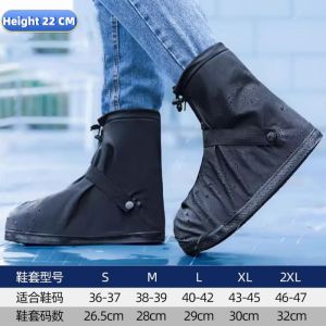 Waterproof Reusable Rain Boot Shoes Cover Cycling Hiking Anti-Slip Boot Covers Shoes Pants Protectors Rain Snow Sand Shoes Cover
