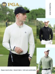 PGA | Warm Soft Stretch Golf Polo Shirt