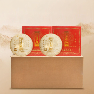 QINGFENGXIANG | Aged Ripe Pu-erh Tea Cake Gift Box