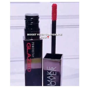 FLASE SALE!!! MAKE OVER Powerstay Glazed Lock Lip Pigment Plump Glazed Next Level Lip Gloss Lip Cream Transferproof Pigmented Tahan Lama glaydis
