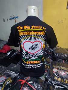 Kaos Psht Persaudaraan SH Terate Lawasan Suro Diro Joyo Ningrat Keren Murah Kualitas Distro Baru