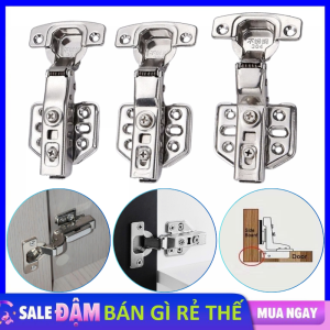 Combo 4 Bản Lề Giảm Chấn Gắn Cửa Tủ Đóng Mở Êm Chống Ồn - Bản Lề Âm Bản Lề Bật Cao Cấp Dễ Lắp Đặt - Bản Lề Giảm Chấn Cửa Tủ Inox Cao Cấp