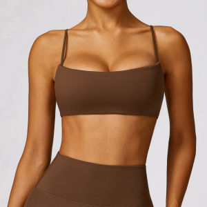 QYUED | Slim Fit Sport Bra Comfortable Bare Sensation Quick Drying Inner Wear Straps
