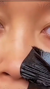 Masker penghilang komedo masker jerawat Masker arang bambu yang bisa dikelupas  120g Melembabkan dan anti jerawat