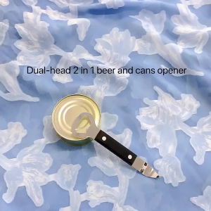 Manual Stainless Steel Can Punch Bottle Opener 1/2/3Pcs Small Bottle Opener Can Beer Bottle Opener Can Tapper for Camping
