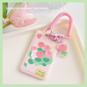 WEIHEHU | ID Card Protection Sleeve with Lanyard Keychain