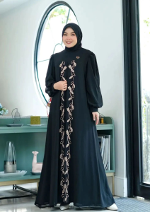Kanaya Dress Ceruty Apk Bordir Gamis Wanita Remaja Murah Tapi Mewah Dress Wanita Terbaru 2024 Viral