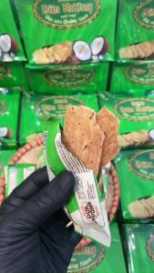 [COMBO 3 Gói To] Bánh Dừa Nướng 150g (10 Gói Nhỏ) Thơm Ngon Giòn Tan Khó Cưỡng - Đồ Ăn Vặt Hot Trend