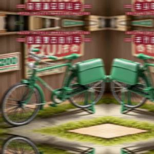 1:10 Classic Retro Alloy Bicycle Model Toys DIY Assemble Tricycle Jinrikisha Simulation Model Kit Hobby Collectibles Kids Toys