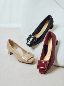 Reddragonfly | Wedding Soft Soled Chunky Heel Shoes